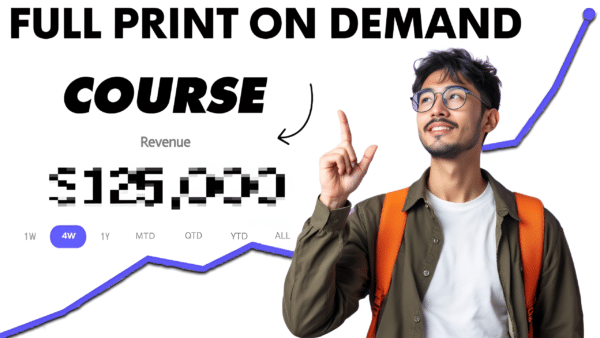 Print on Demand Mastery With AI Designs